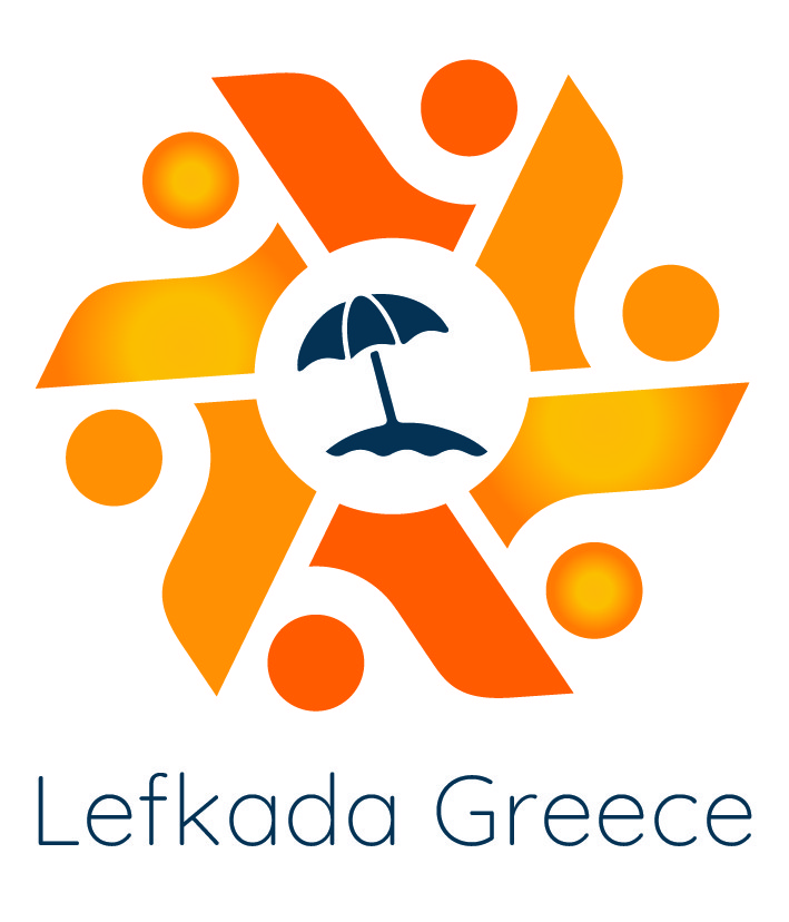 LEFKADA GREECE לוגו מרובע